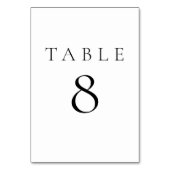 Minimaal Elegant Modern Kaart (Voorkant)