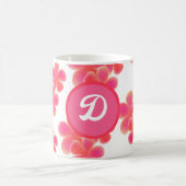 minimaal elegant monogram beste vriend Botanical Koffiemok (Center)