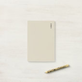 Minimaal elegant notitieontwerp post-it® notes (Op bureau)