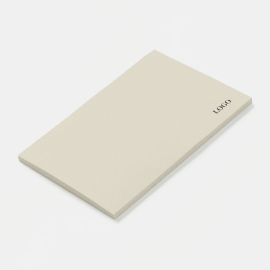 Minimaal elegant notitieontwerp post-it® notes (Schuin)