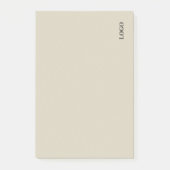 Minimaal elegant notitieontwerp post-it® notes (Voorkant)