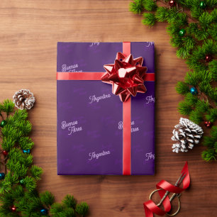Minimaal, Elegant, Patroon Buenos Aires, Argentini Cadeaupapier