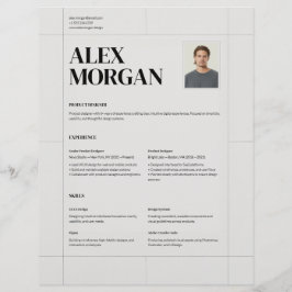 Minimaal Elegant Professioneel Bedrijfs CV