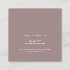 Minimaal Elegant Zwart Wit Goud Bobby Pins Haar Vierkante Visitekaartje