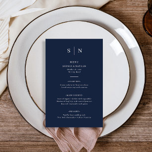 Minimaal en Chic Donkerblauw marineverbindingsme Flyer