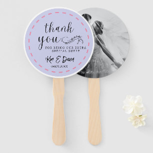 Minimaal en Chic Dusty Blue Dank je toevoegen Pic Handwaaier