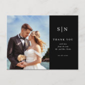 Minimaal en Chic | Foto Trouw Dank Je Briefkaart (Voorkant)