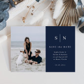 Minimaal en Chic | Foto Wedding Save the Date Briefkaart