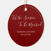 Minimaal en Chic | Trouwen  Keramisch Ornament (Links)