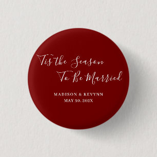 Minimaal en Chic   Trouwen  Ronde Button 3,2 Cm