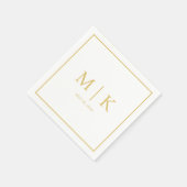 Minimaal en Chic | Trouwservetten Servet (Hoek)