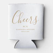 Minimaal en Chic | Weddenschap Blikjeskoeler (Voorkant)