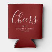 Minimaal en Chic | Weddenschap Blikjeskoeler (Voorkant)