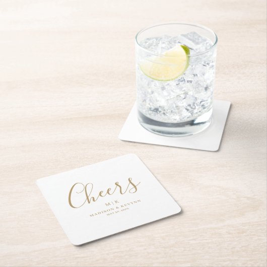 Minimaal en Chic | Weddenschap Kartonnen Onderzetters (Insitu)