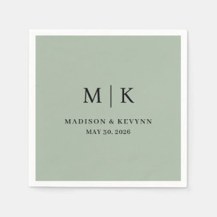 Minimaal en Chic   Weddenschap Napkins Servet