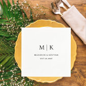 Minimaal en Chic | Weddenschap Napkins Servet