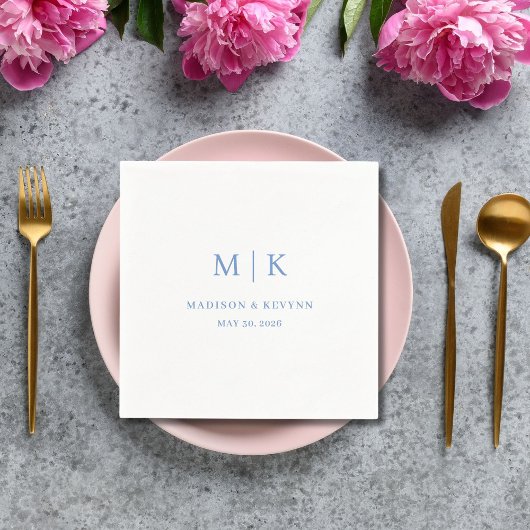 Minimaal en Chic | Weddenschap Napkins Servet