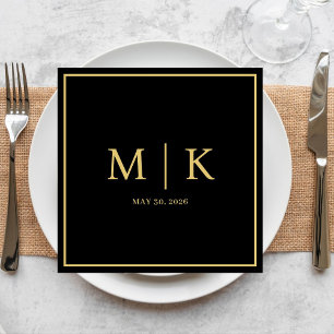 Minimaal en Chic   Weddenschap Napkins Servet