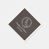 Minimaal en Chic | Weddenschap Servet (Hoek)