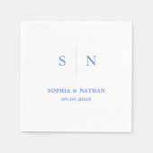 Minimaal en Chic | Weddenschap Servet (Voorkant)