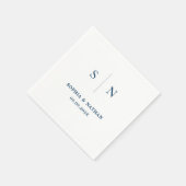 Minimaal en Chic | Weddenschap Servet (Hoek)