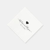 Minimaal en Chic | Weddenschap Servet (Hoek)