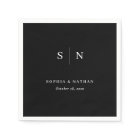 Minimaal en Chic | Zwarte bruiloft