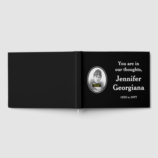 Minimaal en eenvoudig sympathieboek gastenboek (Volledig)