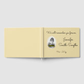 Minimaal en Elegant Memorial Guestbook Gastenboek (Volledig)