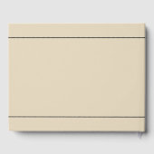 Minimaal en gewoon handboek voor begrafenisservice gastenboek (Achterkant)