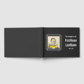 Minimaal en rouwbaar Memorial Guestbook Gastenboek (Volledig)