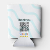 Minimaal enkelvoudig q r code add logo san code na blikjeskoeler (Achterkant)