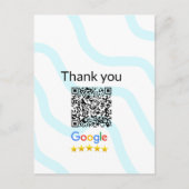 Minimaal enkelvoudig q r code add logo san code na briefkaart (Voorkant)