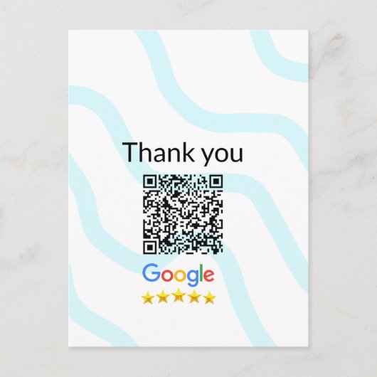 Minimaal enkelvoudig q r code add logo san code na briefkaart (Voorkant)