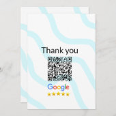 Minimaal enkelvoudig q r code add logo san code na feestdagenkaart (Voorkant / Achterkant)