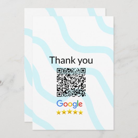 Minimaal enkelvoudig q r code add logo san code na feestdagenkaart (Voorkant / Achterkant)