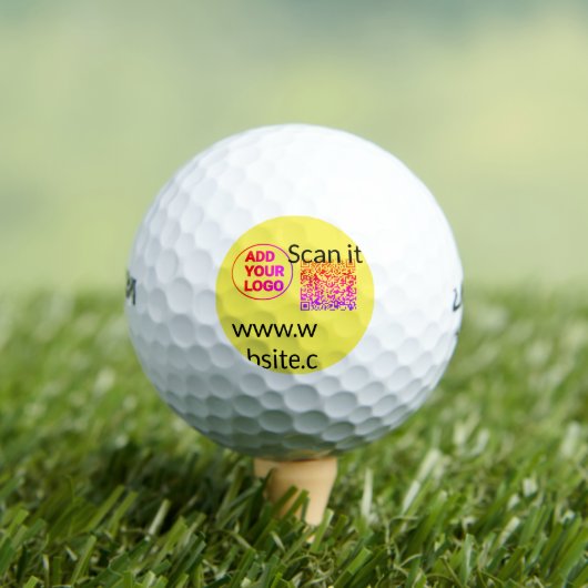Minimaal enkelvoudig q r code add logo san code na golfballen (Insitu Shirt)