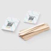 Minimaal enkelvoudig q r code add logo san code na handwaaier (Niet-gemonteerd)