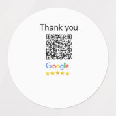 Minimaal enkelvoudig q r code add logo san code na labels (Design 1)