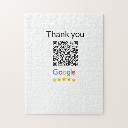 Minimaal enkelvoudig q r code add logo san code na legpuzzel (Verticaal)