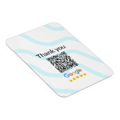 Minimaal enkelvoudig q r code add logo san code na magneet (Rechterzijde)