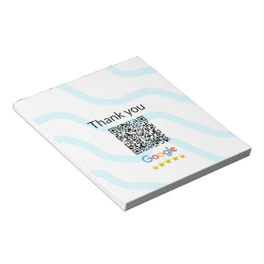 Minimaal enkelvoudig q r code add logo san code na notitieblok (Schuin)