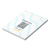 Minimaal enkelvoudig q r code add logo san code na notitieblok (Linkerzijde)