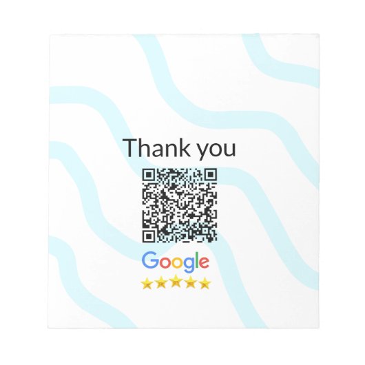 Minimaal enkelvoudig q r code add logo san code na notitieblok (Voorkant)