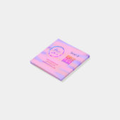 Minimaal enkelvoudig q r code add logo san code na post-it® notes (Schuin)