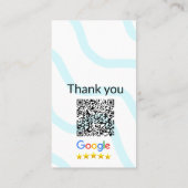 Minimaal enkelvoudig q r code add logo san code na visitekaartje (Achterkant)