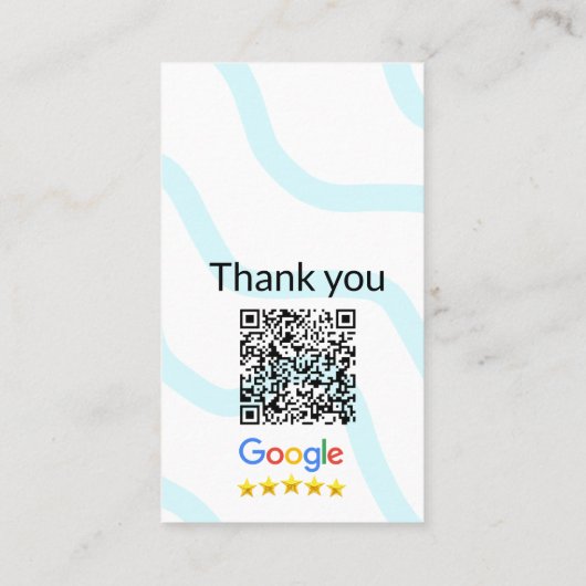 Minimaal enkelvoudig q r code add logo san code na visitekaartje (Achterkant)