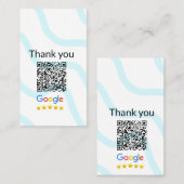 Minimaal enkelvoudig q r code add logo san code na visitekaartje (Voorkant / Achterkant)