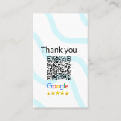 Minimaal enkelvoudig q r code add logo san code na visitekaartje (Voorkant)