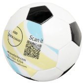Minimaal enkelvoudig q r code add logo san code na voetbal (Drie kwart)